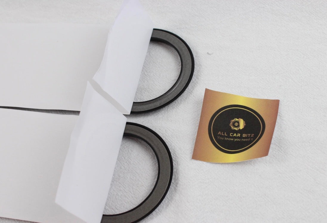 Audi TT  (2007–2021) Front & Rear Rings Badge Set