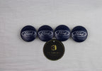 Blue Ford Wheel Centre Caps– Set of 4