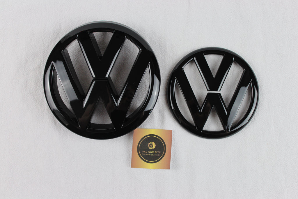 Volkswagen Golf MK6 Gloss Black Badge Set