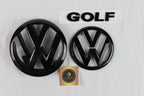 Volkswagen Golf MK6 Gloss Black Badge Set