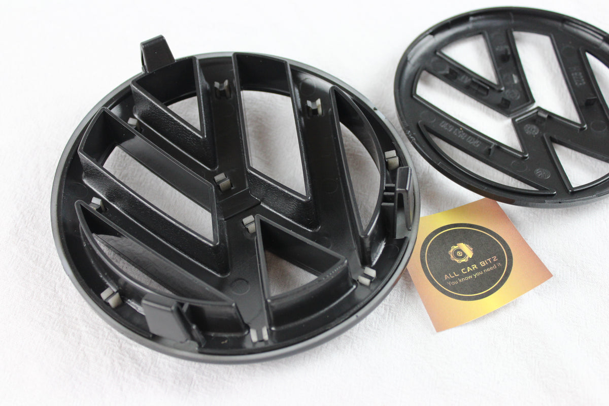 Volkswagen Golf MK6 Gloss Black Badge Set