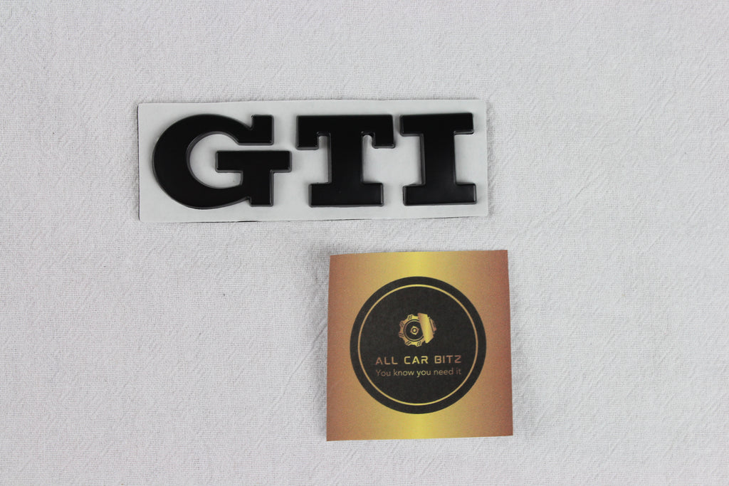 Volkswagen GTI MK6 Gloss Black Badge Set
