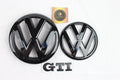 Volkswagen GTI MK6 Gloss Black Badge Set
