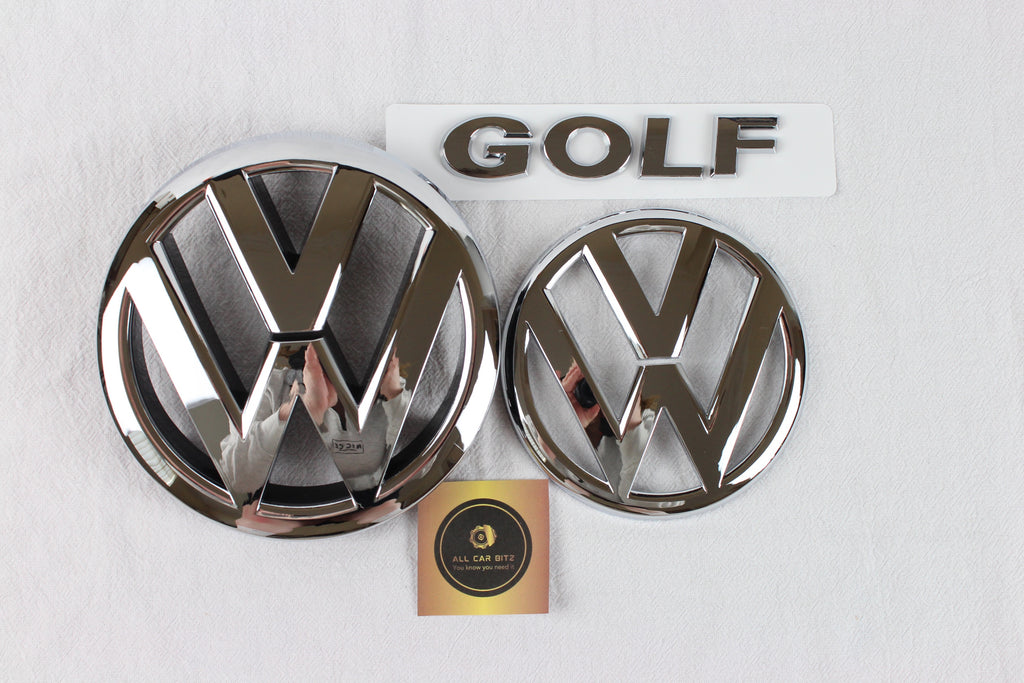 Volkswagen Golf MK6 Chrome Badge Set