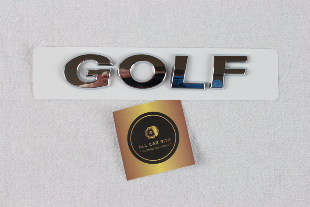 Volkswagen Golf MK6 Chrome Badge Set