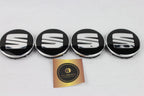 Seat Alloy Wheel Centre Caps 55mm