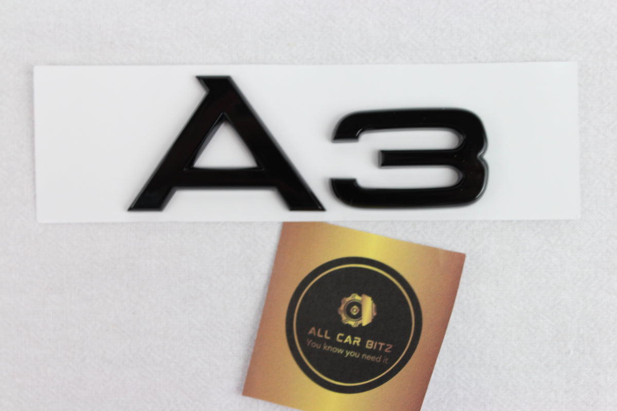 Audi A3 S Line Styling Badge Set