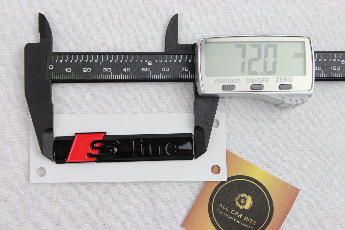 Audi A5 S Line Styling Badge Set