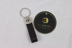 Volkswagen R Style Keychain – Carbon Fibre Leather Key Ring
