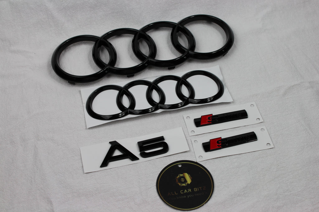 Audi A5 S Line Styling Badge Set