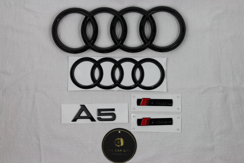 Audi A5 S Line Styling Badge Set