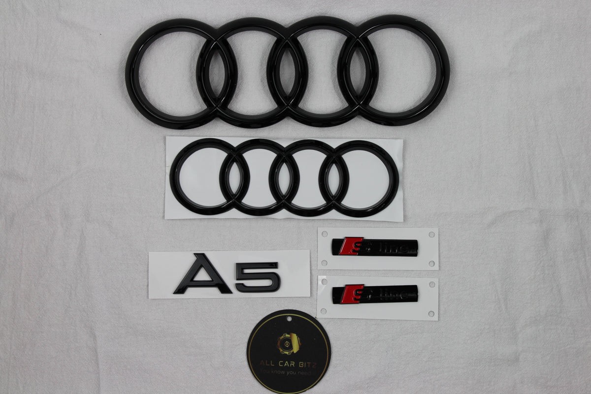 Audi A5 S Line Styling Badge Set