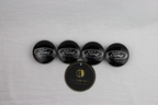 Black Ford Wheel Centre Caps