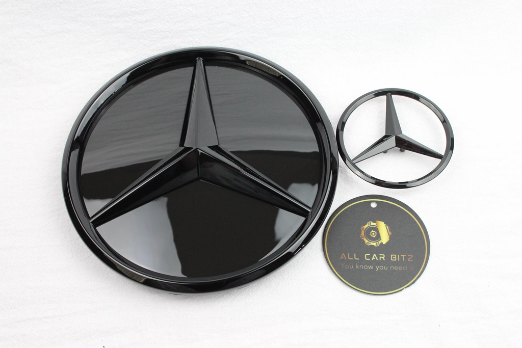 Mercedes-Benz CLA 2019-2023 Gloss Black Front & Rear Badge Set