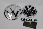 VW Golf MK7 Chrome Badge Set – Front, Rear & GOLF Lettering