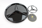 Mercedes-Benz A-Class 2019-2023 Gloss Black Front & Rear Badge Set