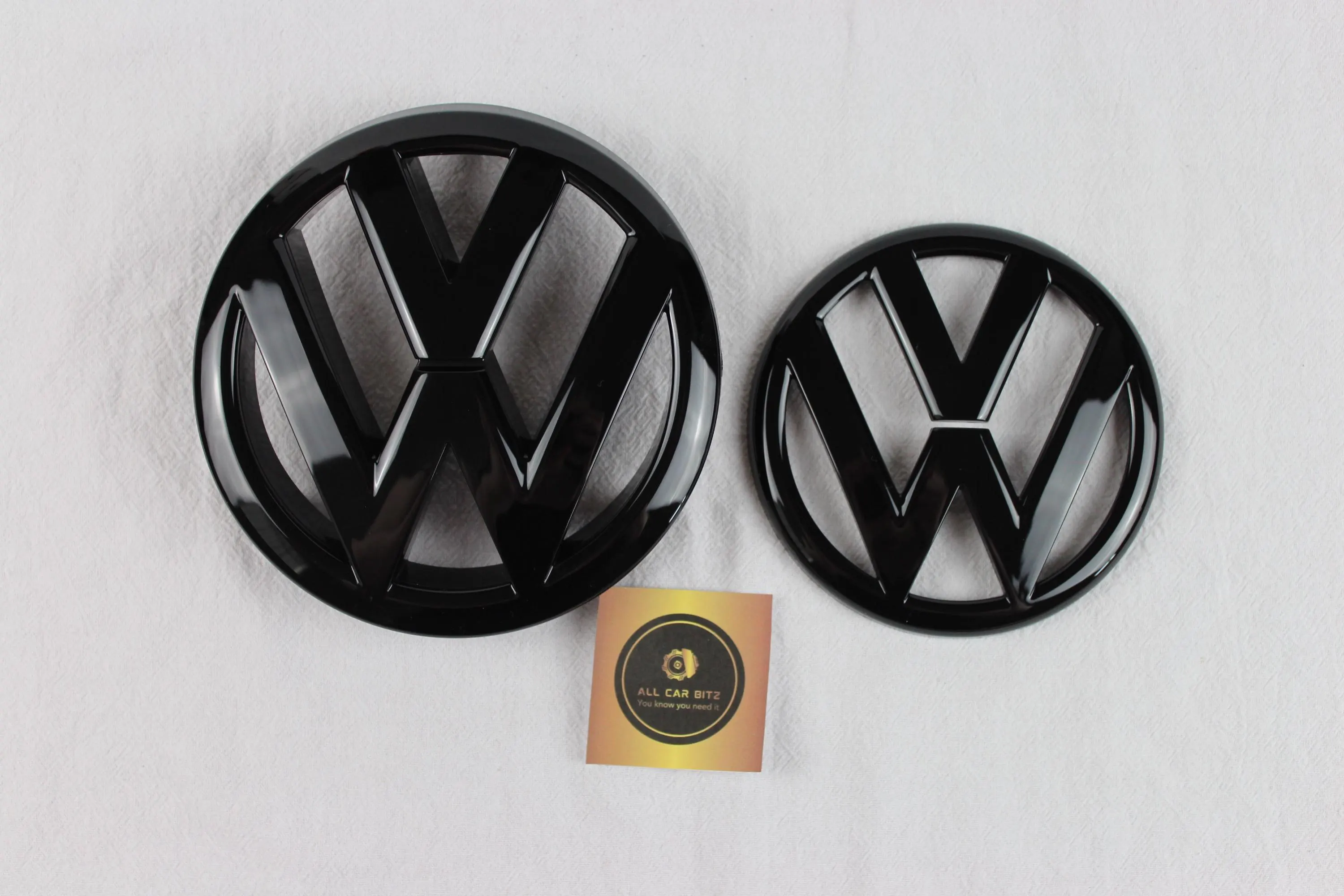 Volkswagen Golf MK6 2008- 2012 Front and rear Black Replacement Part