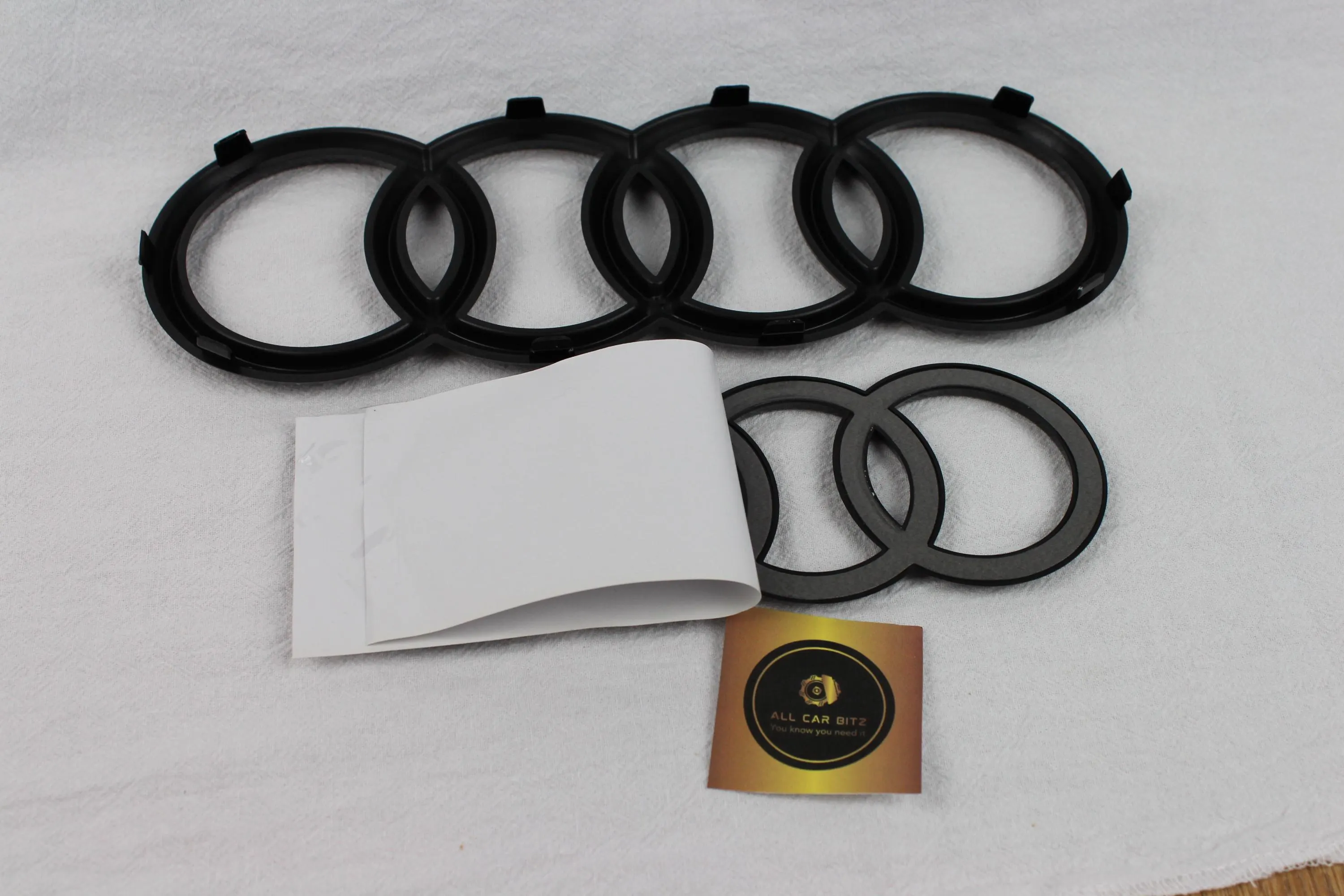 Audi A3 8V 2013- 2020 Front and Rear Black Badge Replacement
