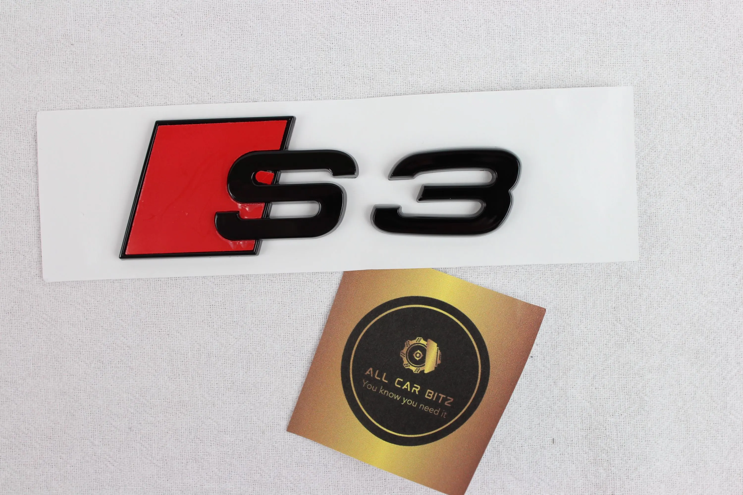 Audi S3 Rear logo badge
