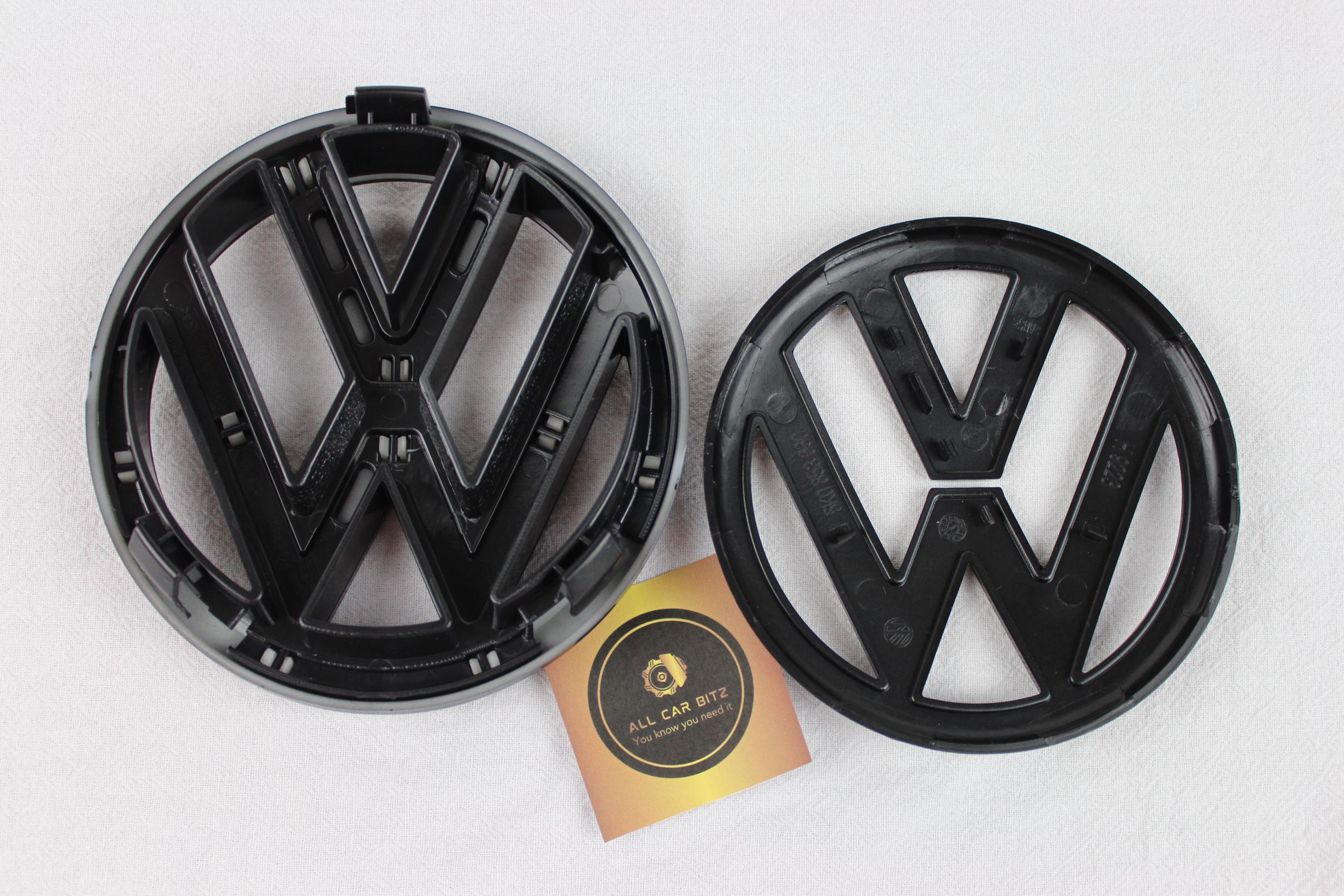 Volkswagen Polo 6R 2009-2013 Front and rear Black Replacement Part