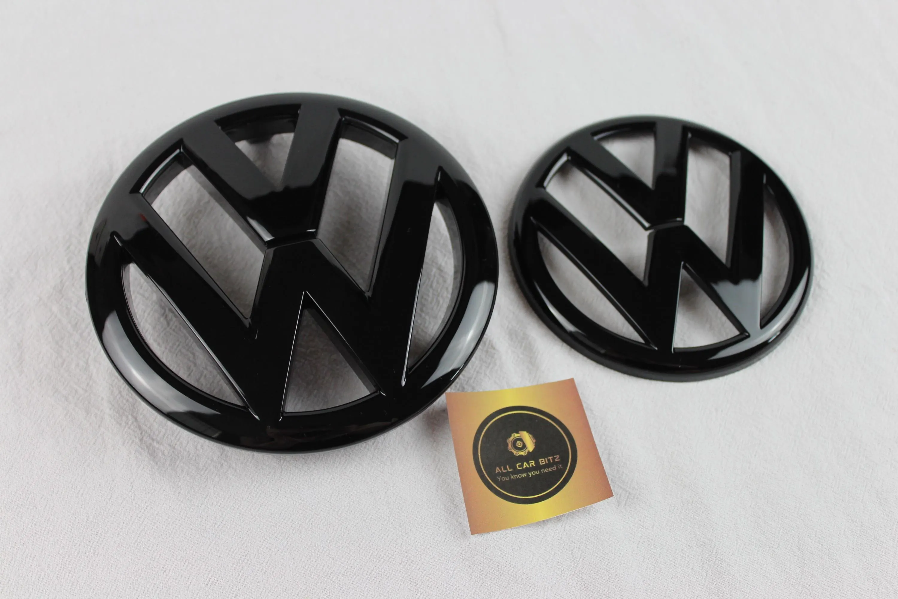 Volkswagen Golf MK6 2008- 2012 Front and rear Black Replacement Part
