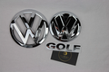 VW Golf MK7 Chrome Badge Set – Front, Rear & GOLF Lettering