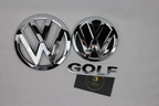 VW Golf MK7 Chrome Badge Set – Front, Rear & GOLF Lettering