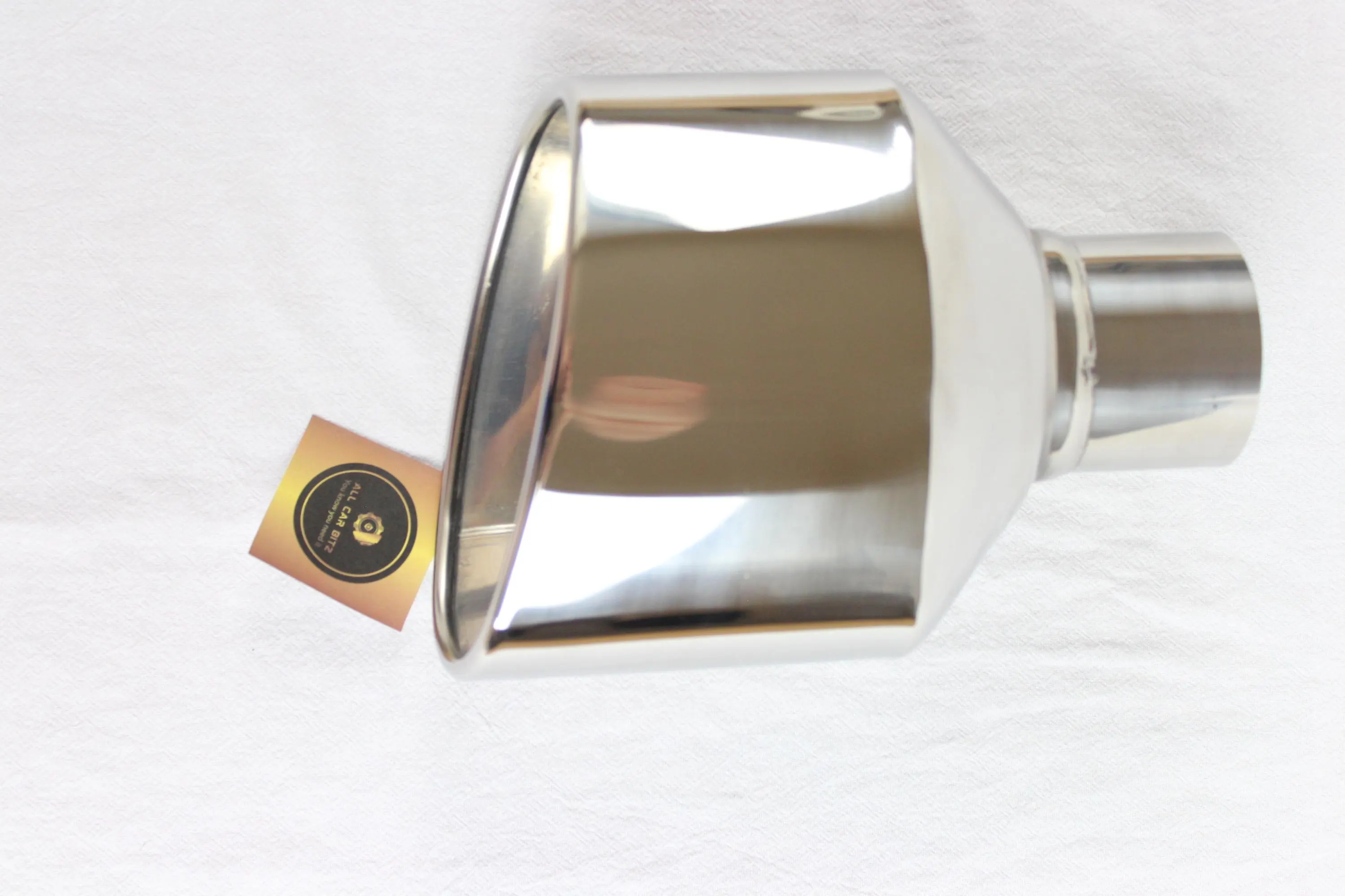 Audi RS3 6"x4" Chrome Oval Dual Exhaust TailPipe Tips