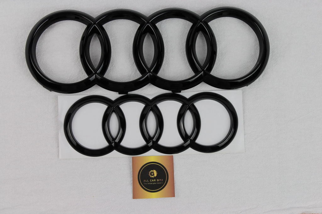 Audi A3 8V 2013- 2020 Front and Rear Black Badge Replacement