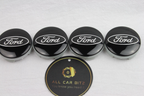 Black Ford Wheel Centre Caps