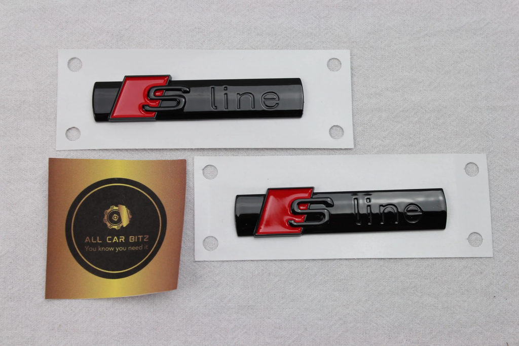 Audi A1 S Line Styling Badge Set