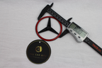 Mercedes-Benz A-Class 2019-2023 Gloss Black Front & Rear Badge Set