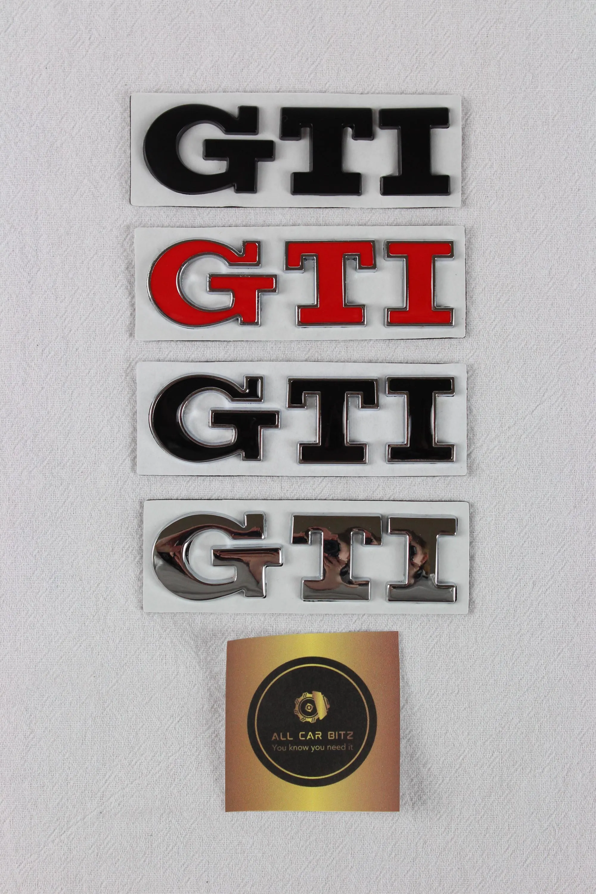 Volkswagen Golf GTI Polo GTI logo badge