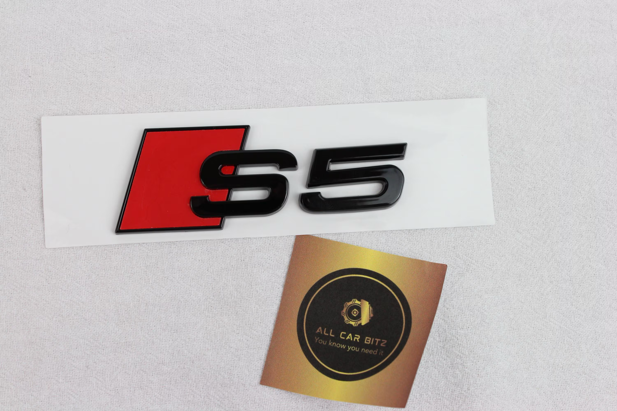 Audi S5 Rear logo badge