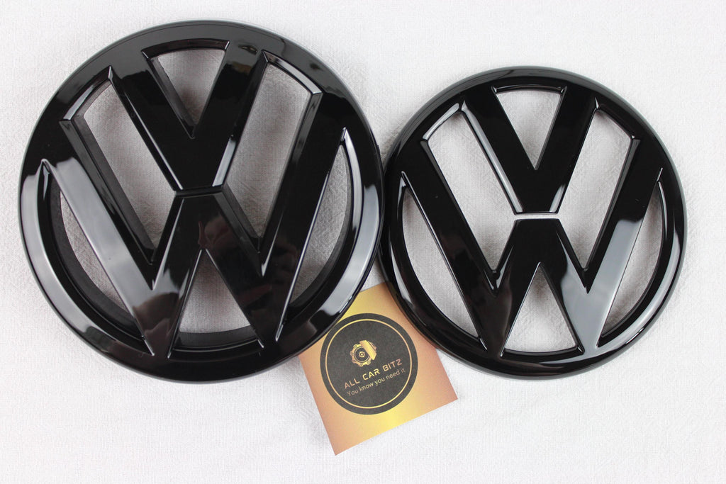 Volkswagen Polo 6R 2009-2013 Front and rear Black Replacement Part