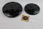 Volkswagen Polo MK6 2017-2024 Front and rear Black Replacement Part