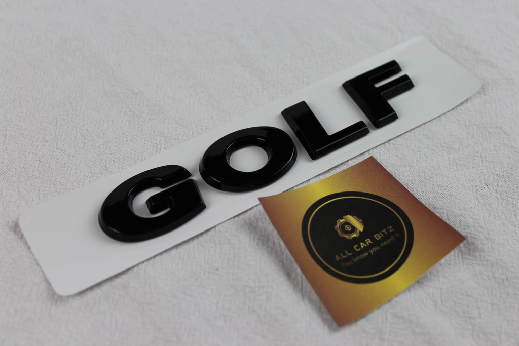 Volkswagen Golf logo badge
