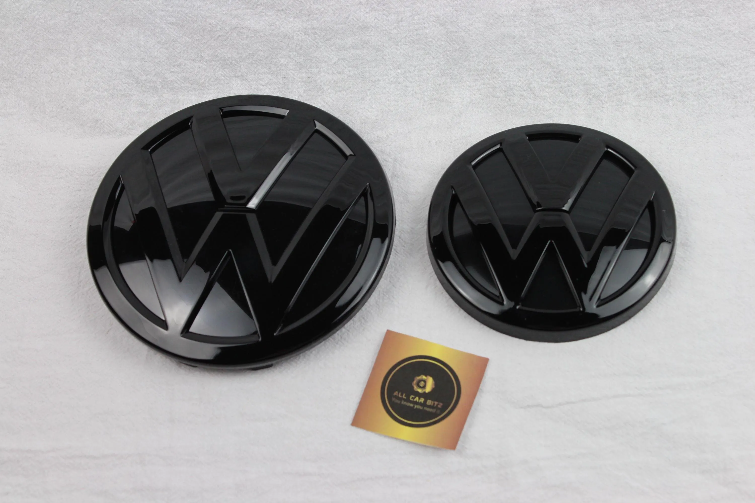Volkswagen Polo MK6 2017-2024 Front and rear Black Replacement Part