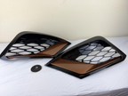 SEAT Leon Cupra 2017–2020– Mirror Caps & Front Grilles Bronze Styling Set