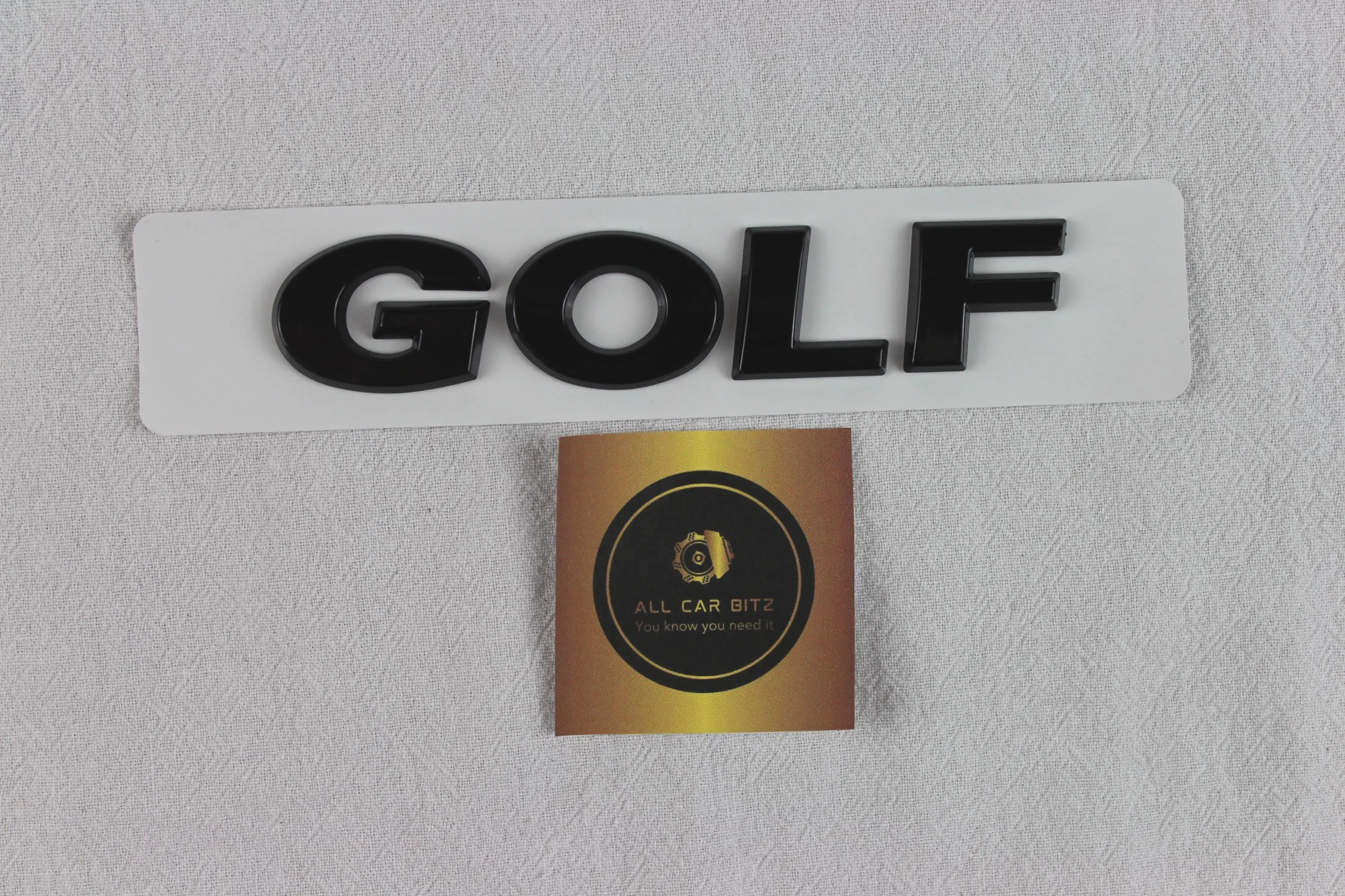 Volkswagen Golf logo badge
