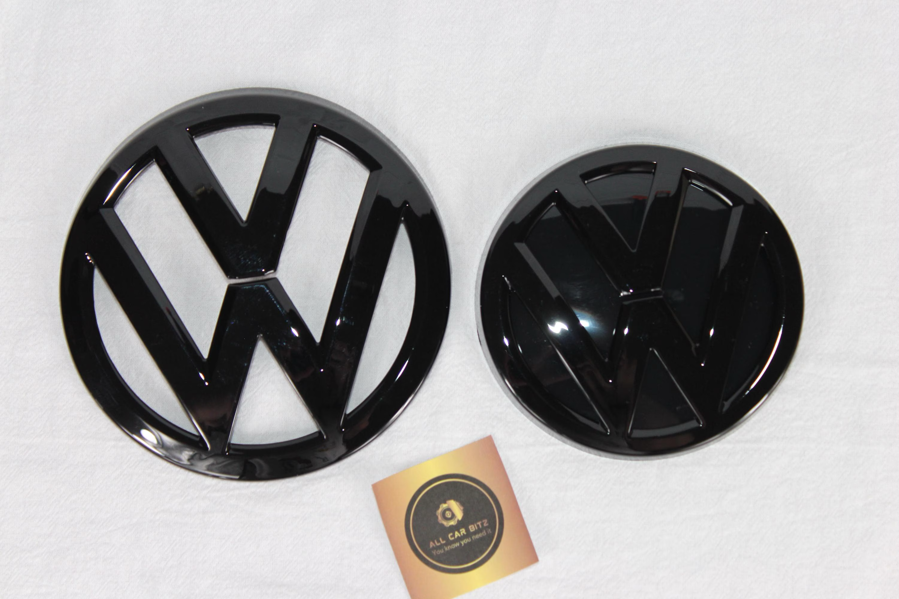 Volkswagen Golf MK7  2013- 2017 Front and rear Black Replacement Part