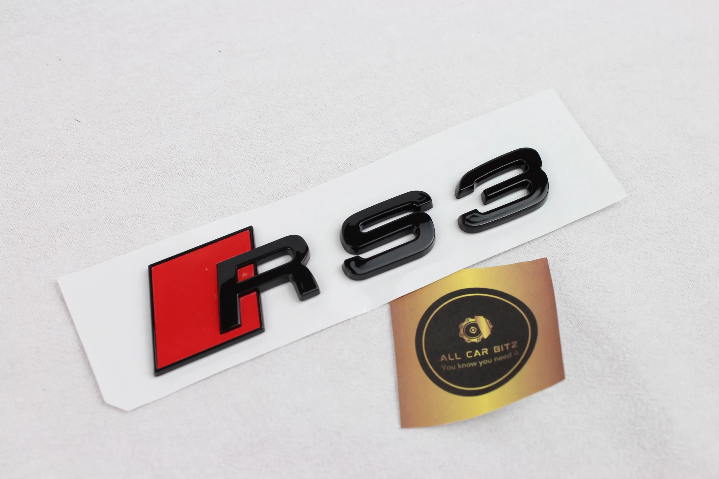 Audi RS3 Rear logo badge