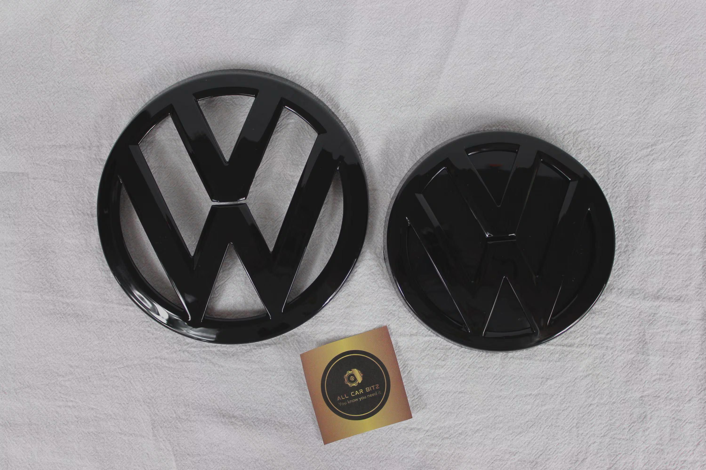 Volkswagen Golf MK7  2013- 2017 Front and rear Black Replacement Part