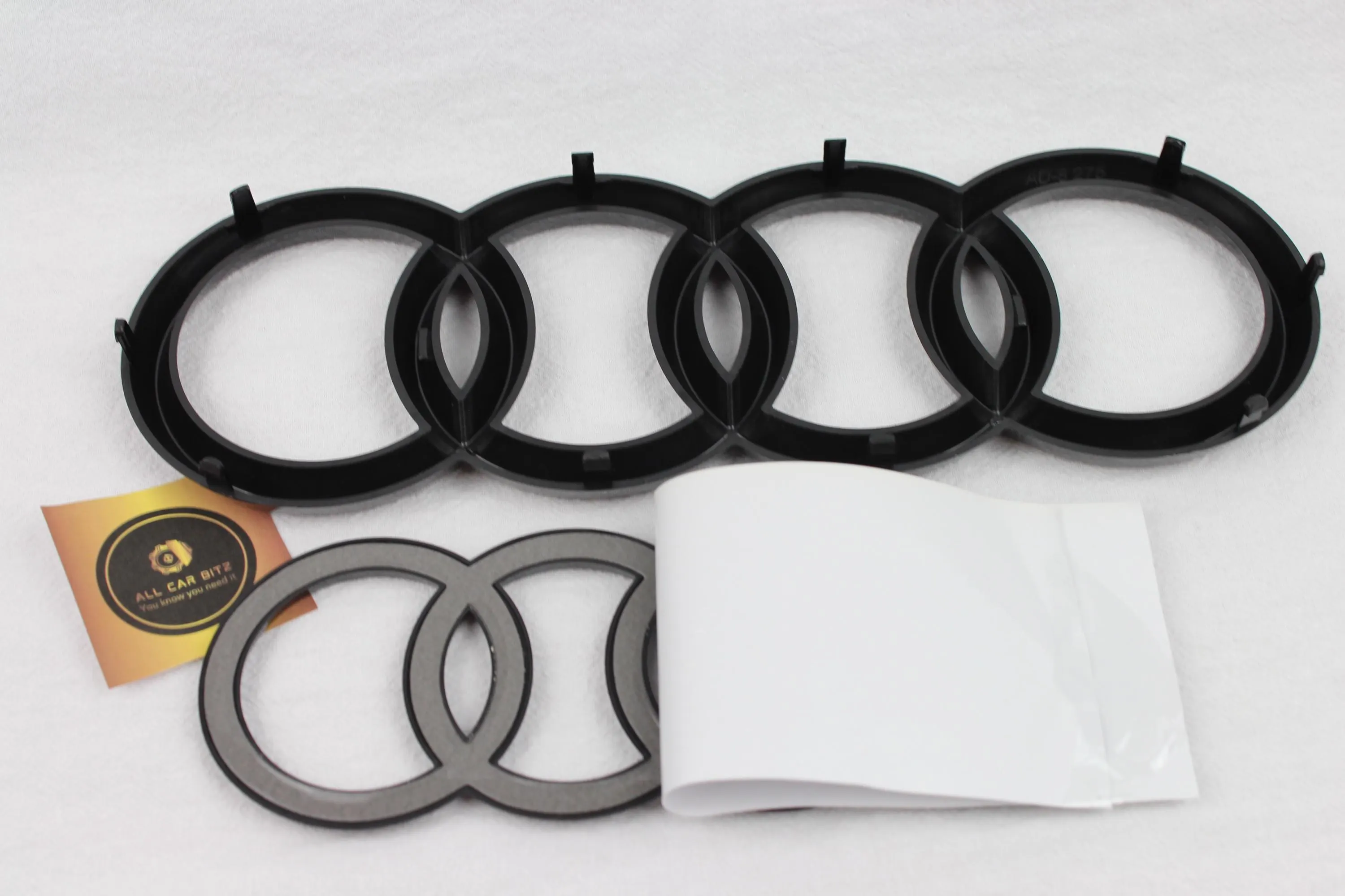 Audi A1 MK1 2008- 2022 Front and Rear Black Badge Replacement