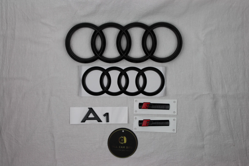 Audi A1 S Line Styling Badge Set