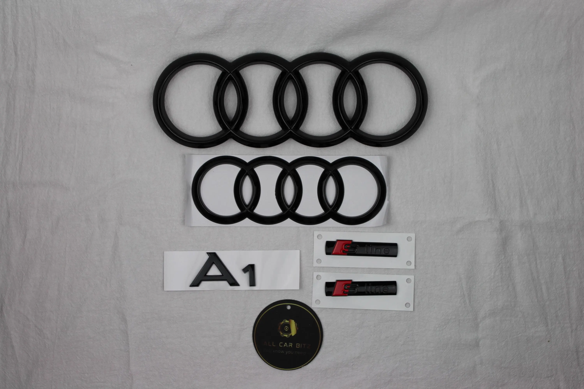 Audi A1 S Line Styling Badge Set