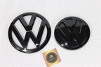 VW Golf MK7 black Badge Set – Front, Rear & GOLF Lettering