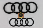 Audi A3 8V 2013- 2020 Front and Rear Black Badge Replacement