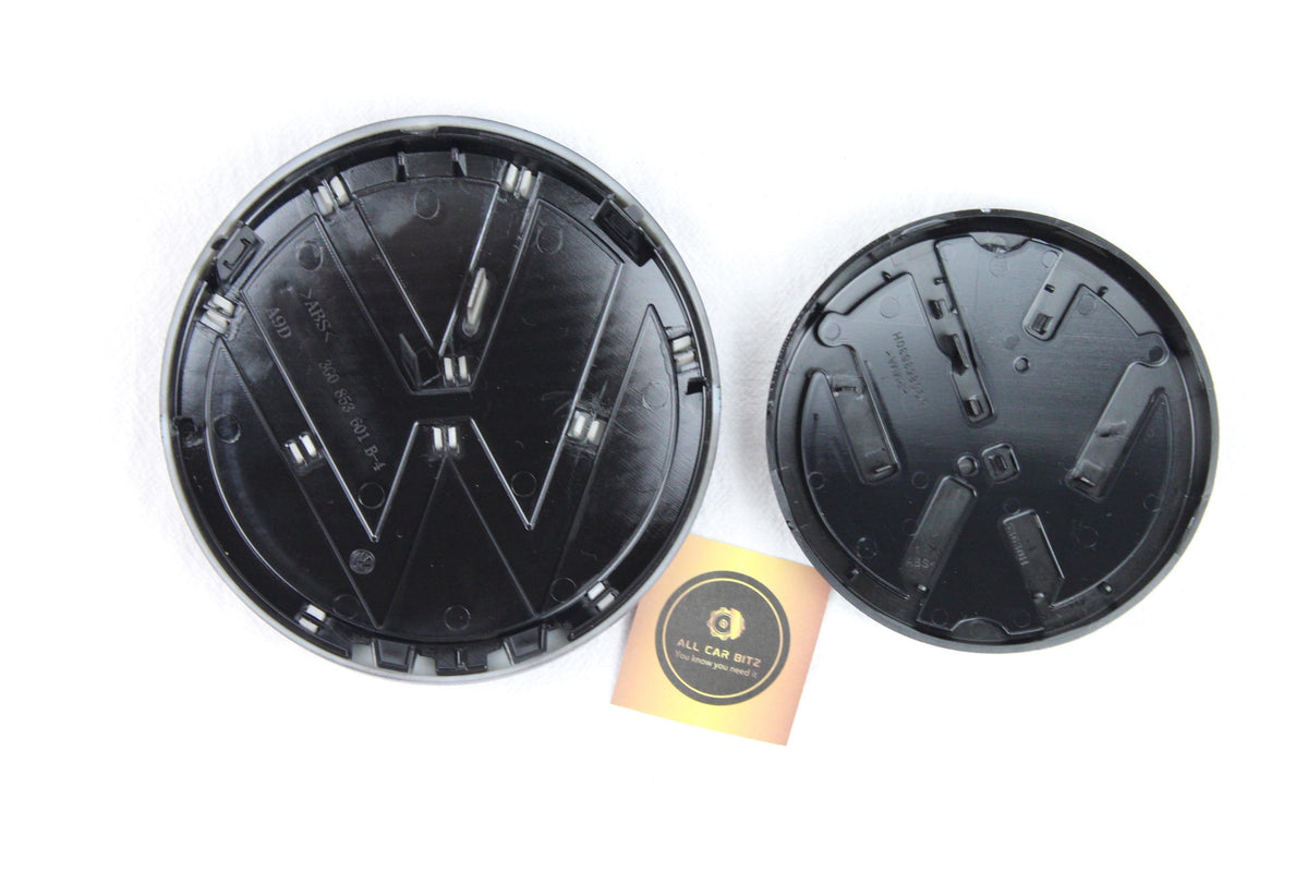 Volkswagen Golf MK7.5 Gloss Black Badge Set – Front, Rear &amp; GOLF Lettering