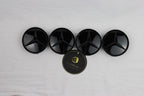 Mercedes-Benz Wheel Centre Caps – Gloss Black Set of 4